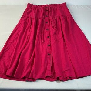 Universal Thread Women's Fuchsia A-Line Skirt